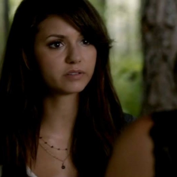 As Seen On The Vampire Diaries - Garnet & Gold Double Strand Necklace